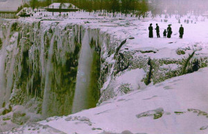 Ниагарский водопад, старинная фотка – фотографии США
