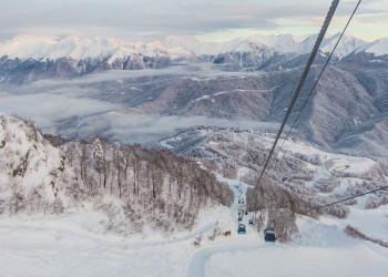 Горнолыжный курорт Роза Хутор. Фото 51 – фотографии России