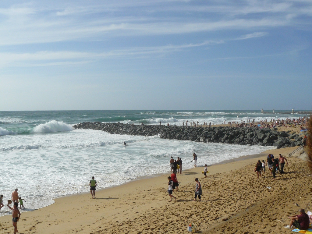 Пляж в Капбретоне, Франция. Фото 17 – фотографии Франции