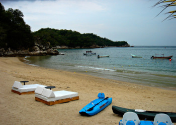 Пляж в Оахака, Мексика – фотографии Мексики