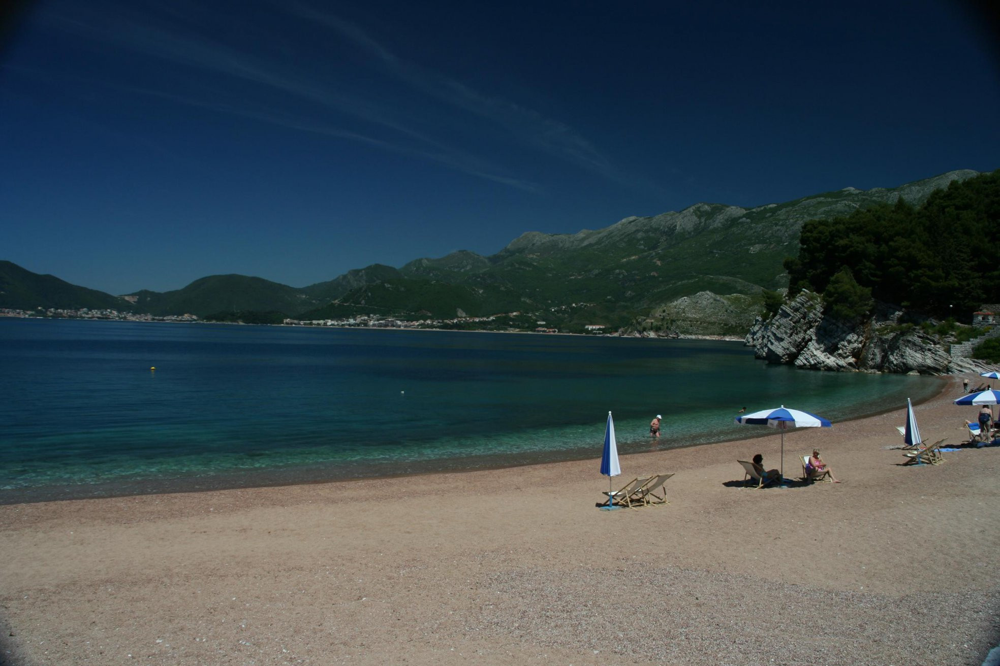 Пляж в Святого Стефана, Черногория. Фото 3 – фотографии Черногории