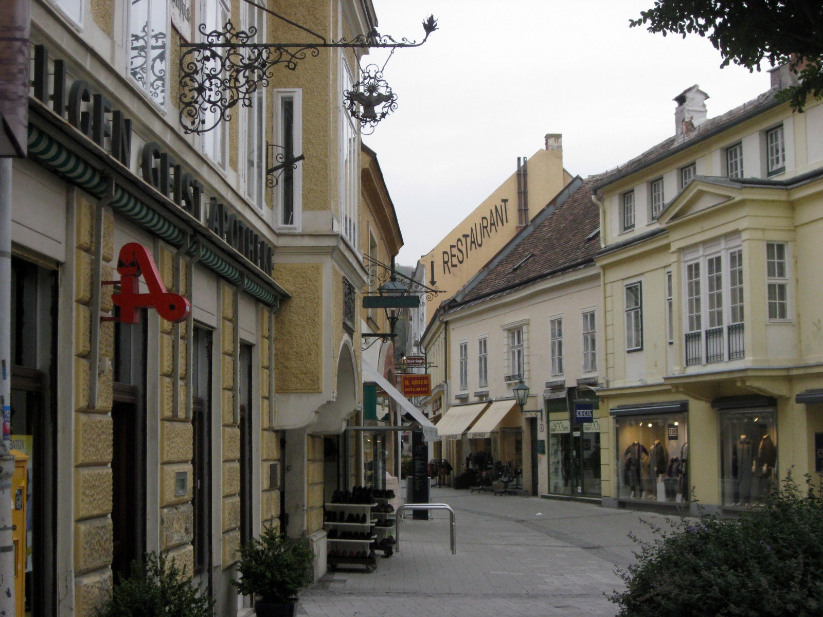 Архитектура улиц – фотографии Австрии