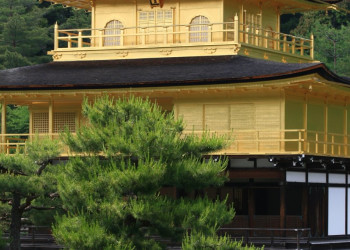 Kinkaku-ji (Golden Pavilion) – фотографии Японии