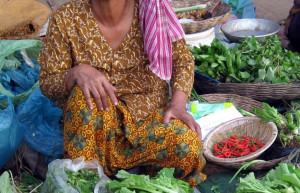 Базар в Кампонгтхом, Камбоджа – фотографии Камбоджи