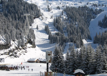 Лыжная база в Флэйн, Франция. Фото 1 – фотографии Франции