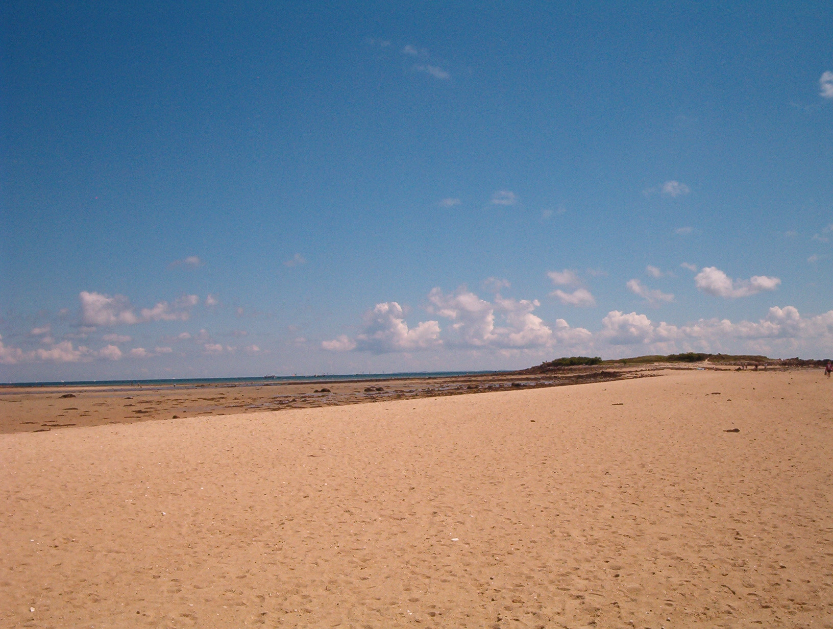 Пляж в Карнаке, Франция – фотографии Франции