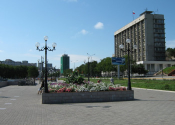 Улица в Владивостоке, Россия – фотографии России