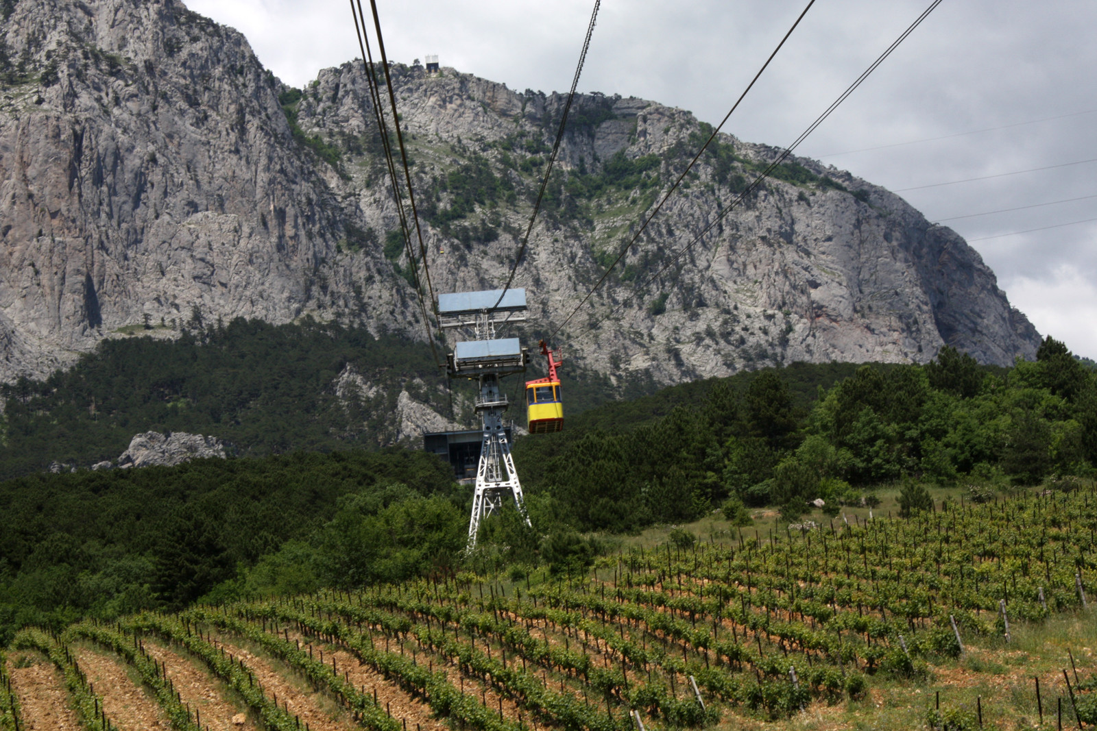 Канатная дорога Мисхор — Ай-Петри в Крыму, Россия – фотографии России