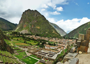 археологический памятник культуры инков Ольянтайтамбо – фотографии Перу
