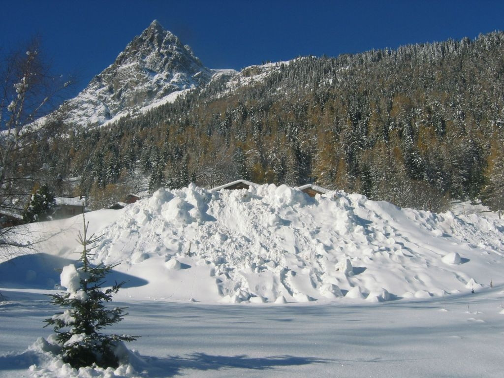 Снег в Валлорсине, Франция. Фото 1 – фотографии Франции