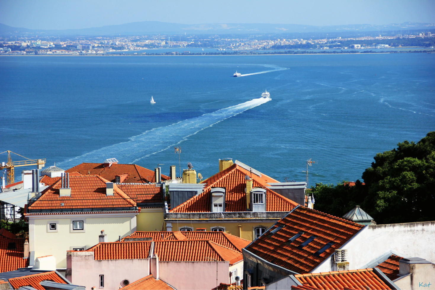 Вид на побережье Лиссабона, Португалия. Фото 1 – фотографии Португалии
