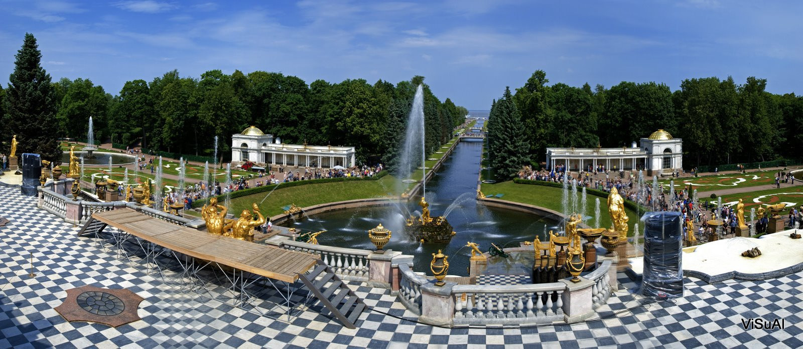 Фонтан в Петергофе, Россия. Фото 6 – фотографии России