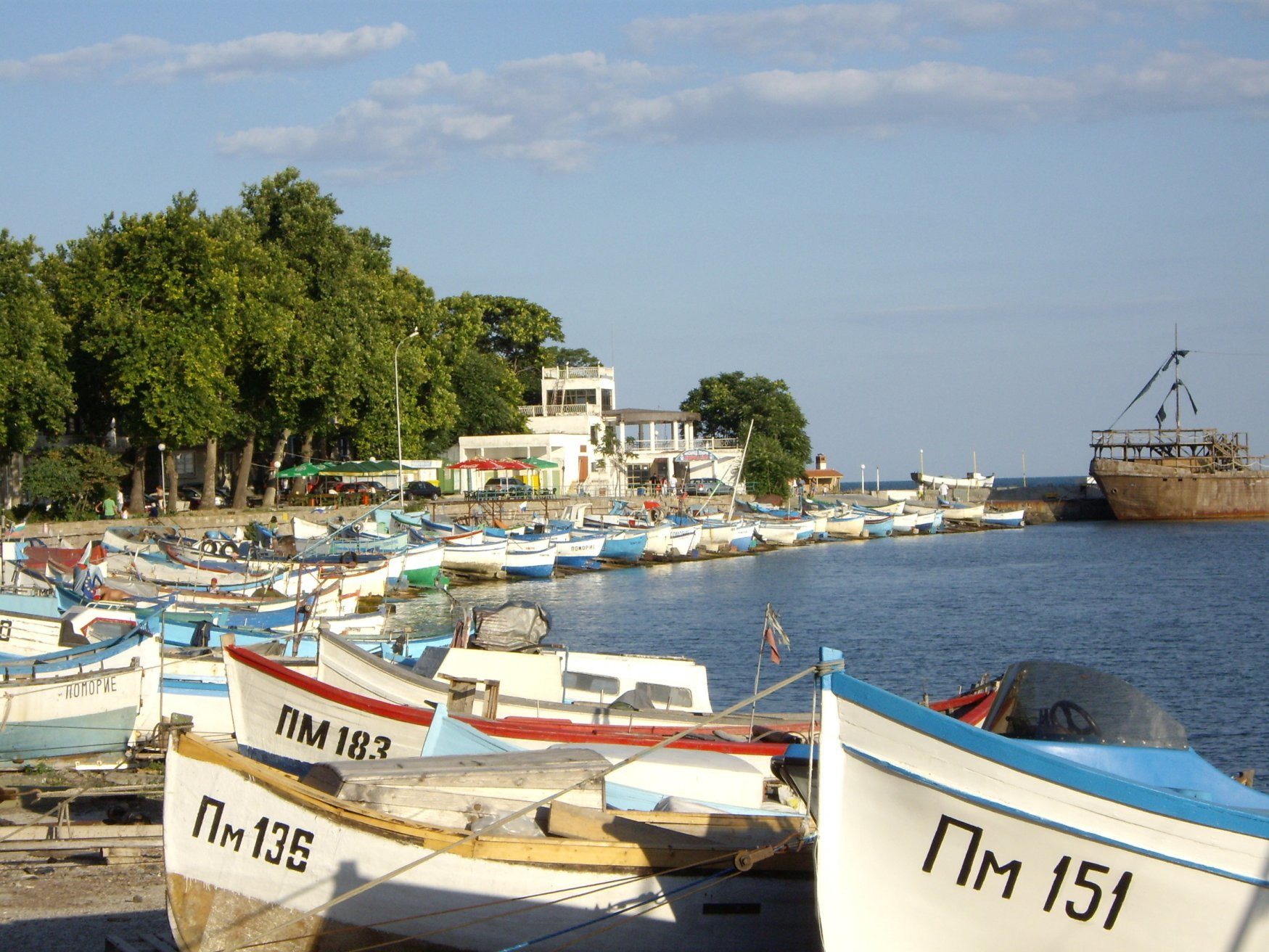 Причал в Поморие, Болгария. Фото 3 – фотографии Болгарии