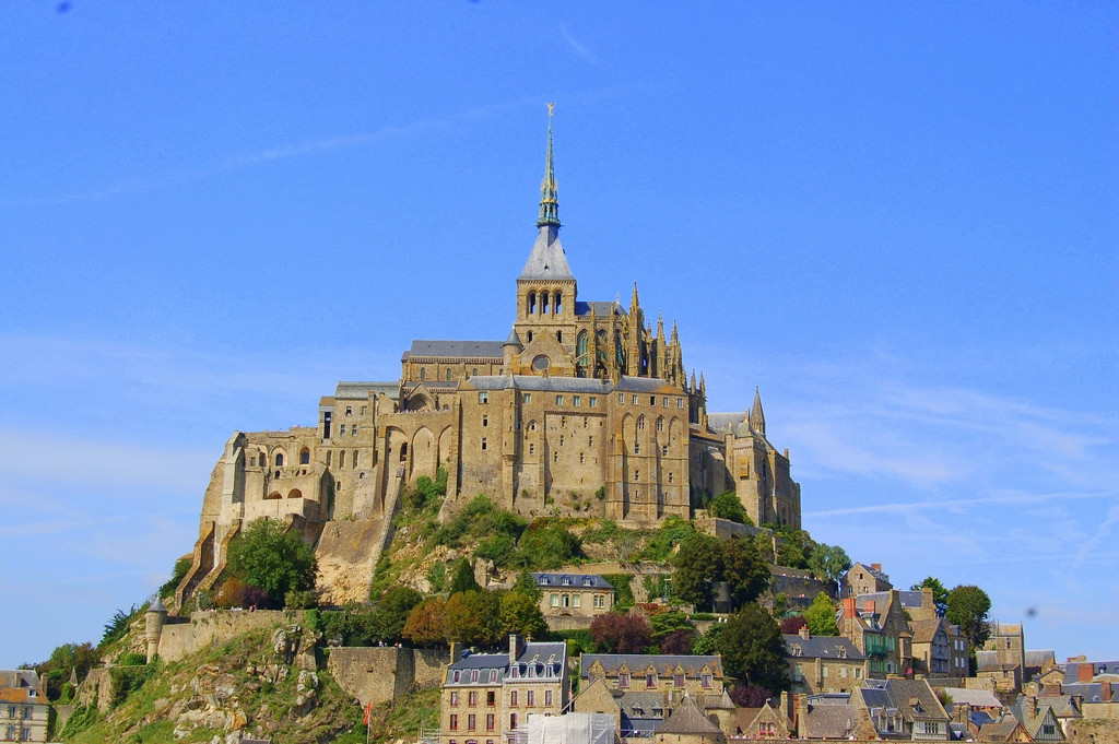 Достопримечательность в Мон-Сен-Мишель, Франция. Фото 2 – фотографии Франции