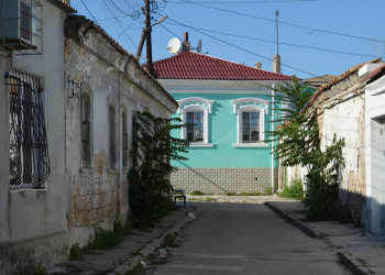 Улочки в Евпатории, полуостров Крым – фотографии России