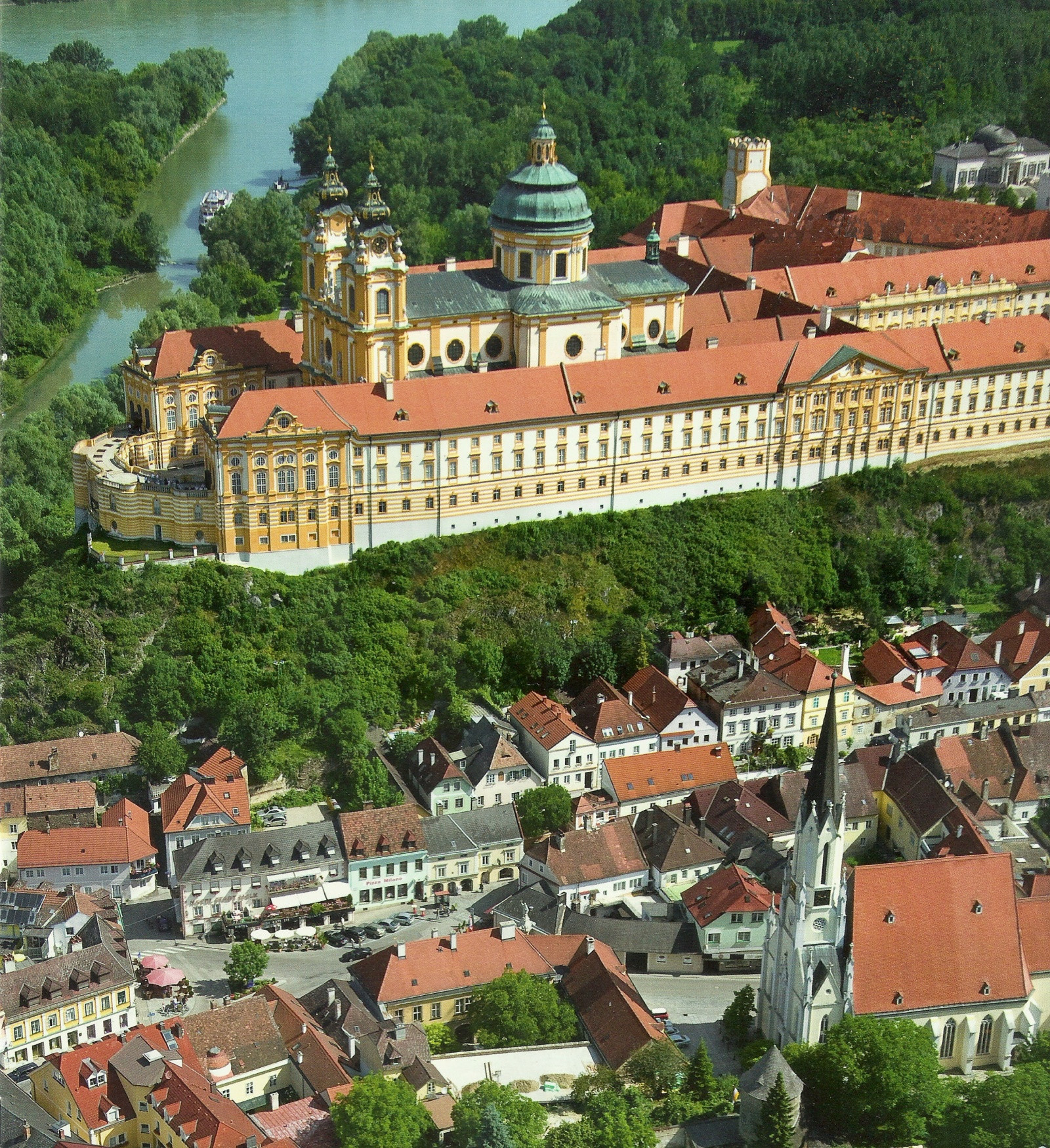 Монастырь в Мельке (Stift Melk) – фотографии Австрии