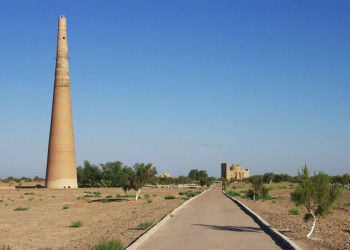 Минарет Кутлуг-Тимура, Куня-Ургенч. Фото 2 – фотографии Туркменистана