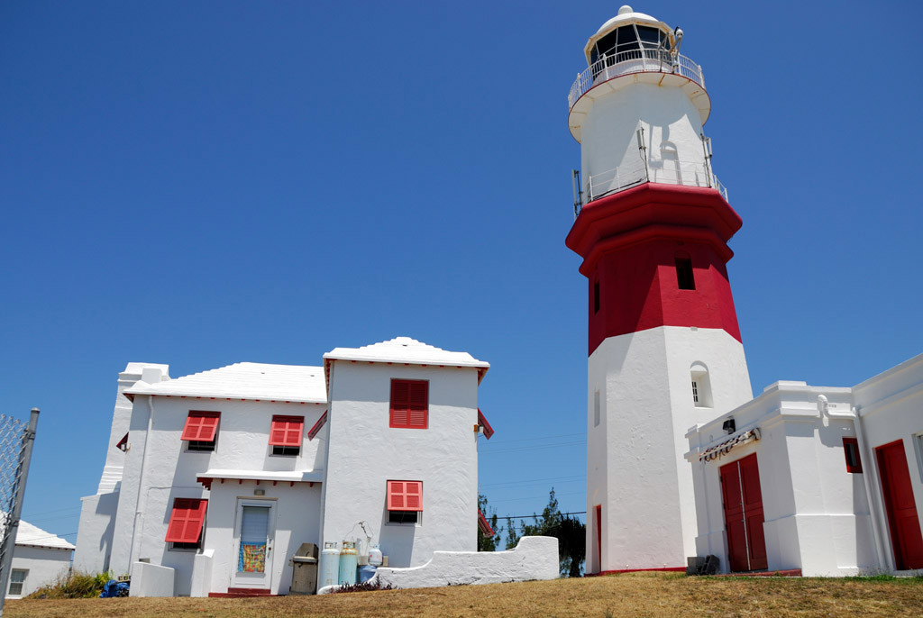 Маяк Сент-Дэвид – фотографии Бермудских островов