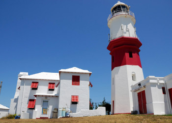 Маяк Сент-Дэвид – фотографии Бермудских островов