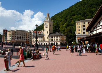 Курорт Роза Хутор, Сочи – фотографии России