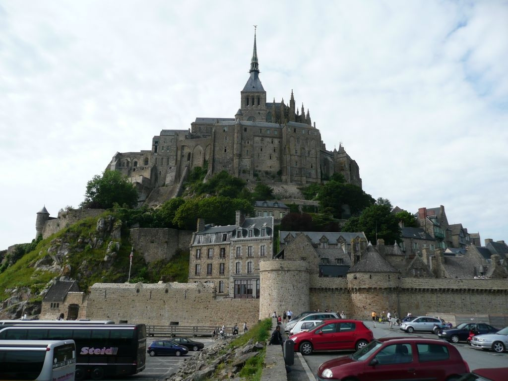 Мон-Сен-Мишель, Франция – фотографии Франции