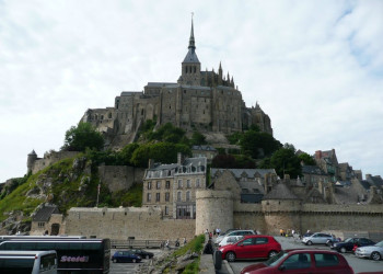 Мон-Сен-Мишель, Франция – фотографии Франции