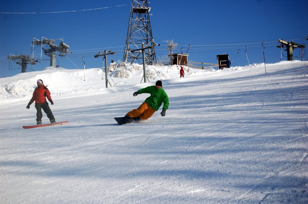 Лыжная трасса в Охта Парк, Россия. Фото 13 – фотографии России