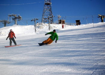 Лыжная трасса в Охта Парк, Россия. Фото 13 – фотографии России
