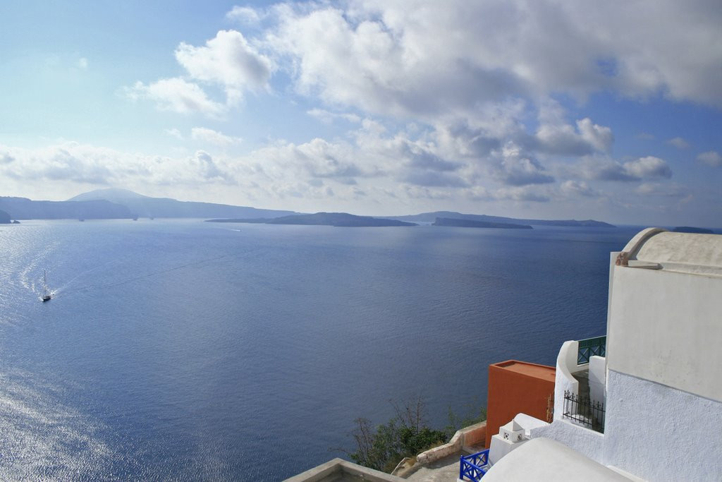 Санторини остров, Южные Эгейские острова, Греция, фото № 66933 – фотографии Греции