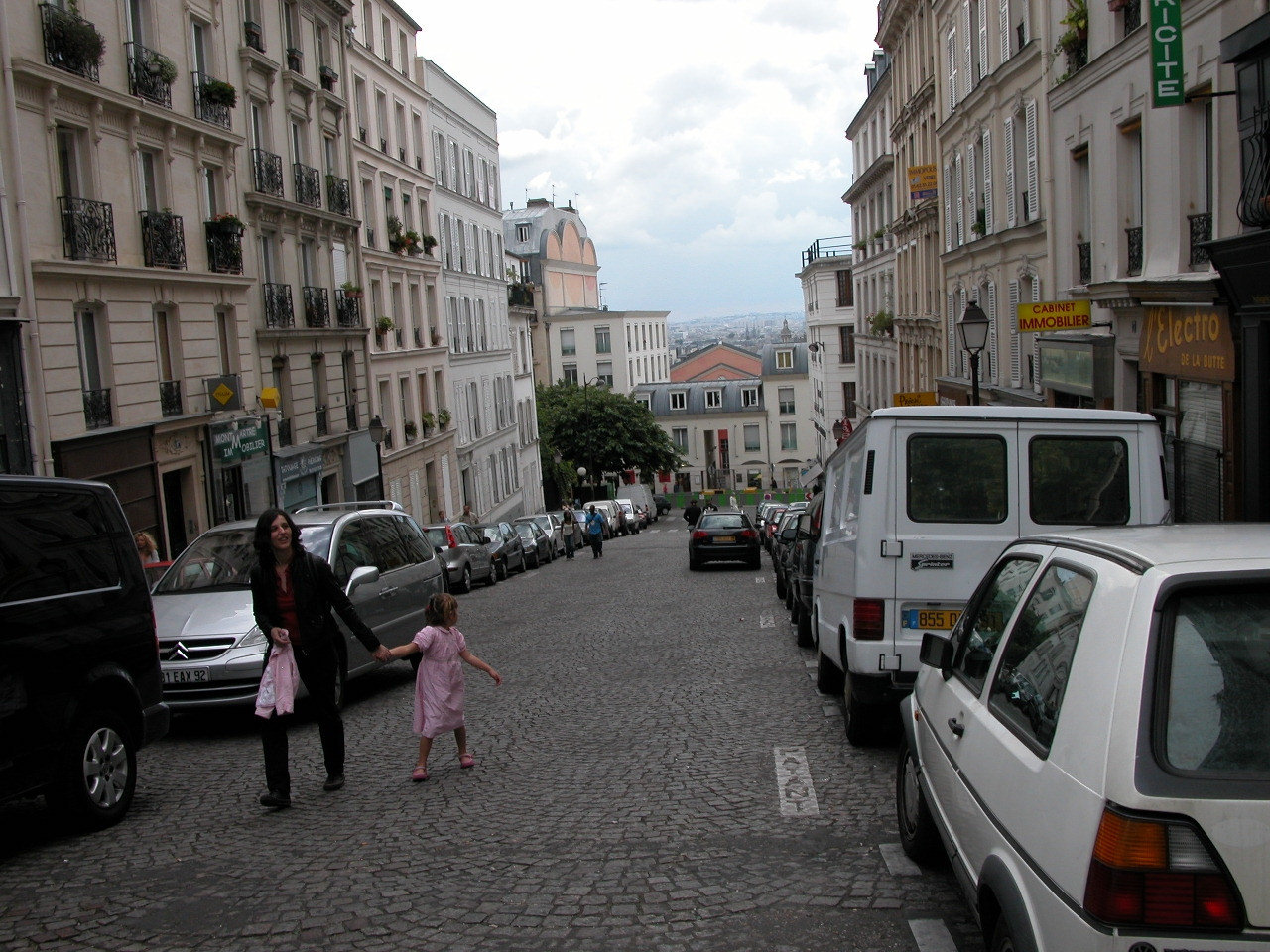Улица в Париже, Франция. Фото 7 – фотографии Франции