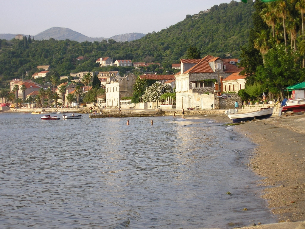 Пляж на острове Лопуд, Хорватия. Фото 5 – фотографии Хорватии