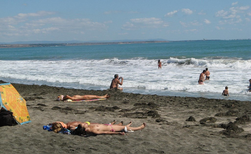 Пляж в Бургасе, Болгария. Фото 12 – фотографии Болгарии