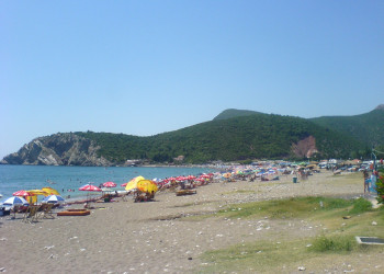 Пляж в Чань, Черногория. Фото 3 – фотографии Черногории