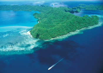 Вид на острова Палау сверху – фотографии Палау