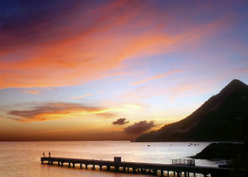 Закат на Мартинике – фотографии Мартиники