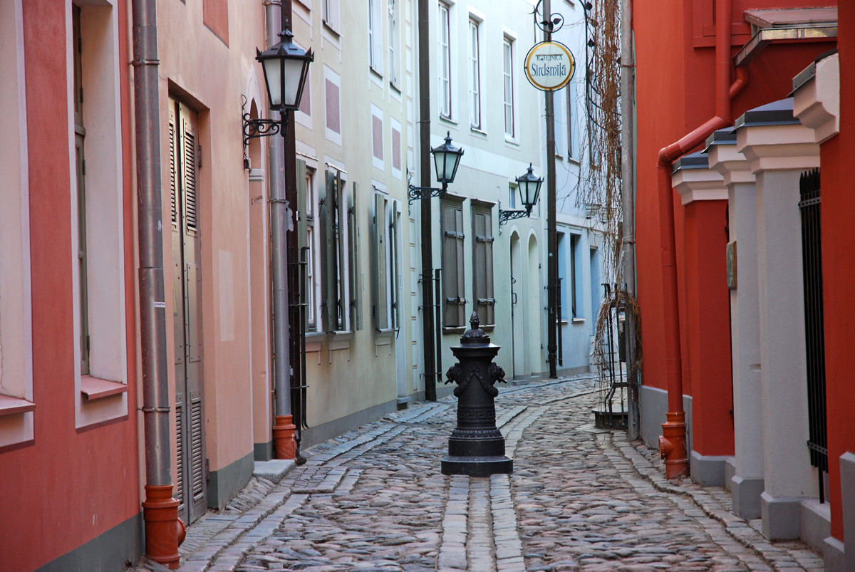 Улочки Прибалтики – фотографии Латвии