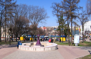 Фонтан в Суджа, Россия – фотографии России