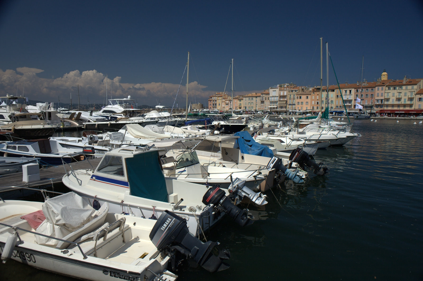 Причал в Сен-Тропе, Франция. Фото 1 – фотографии Франции