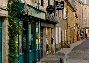 Улица в Роскофе, Франция. Фото 8 – фотографии Франции