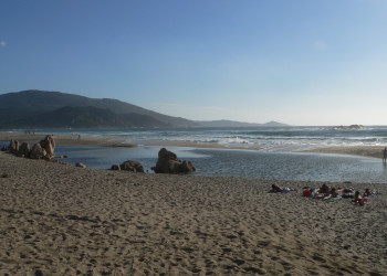 Пляж в Проприано, Франция – фотографии Франции