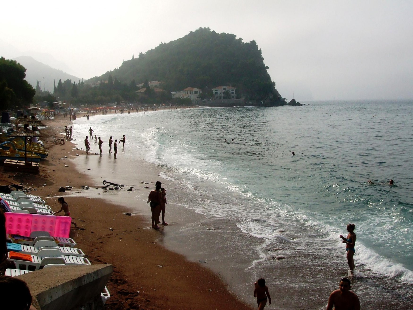 Пляж в Петровац, Черногория. Фото 2 – фотографии Черногории
