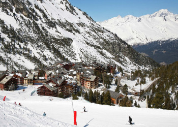 Деревня в Лез-Арк, Франция. Фото 1 – фотографии Франции