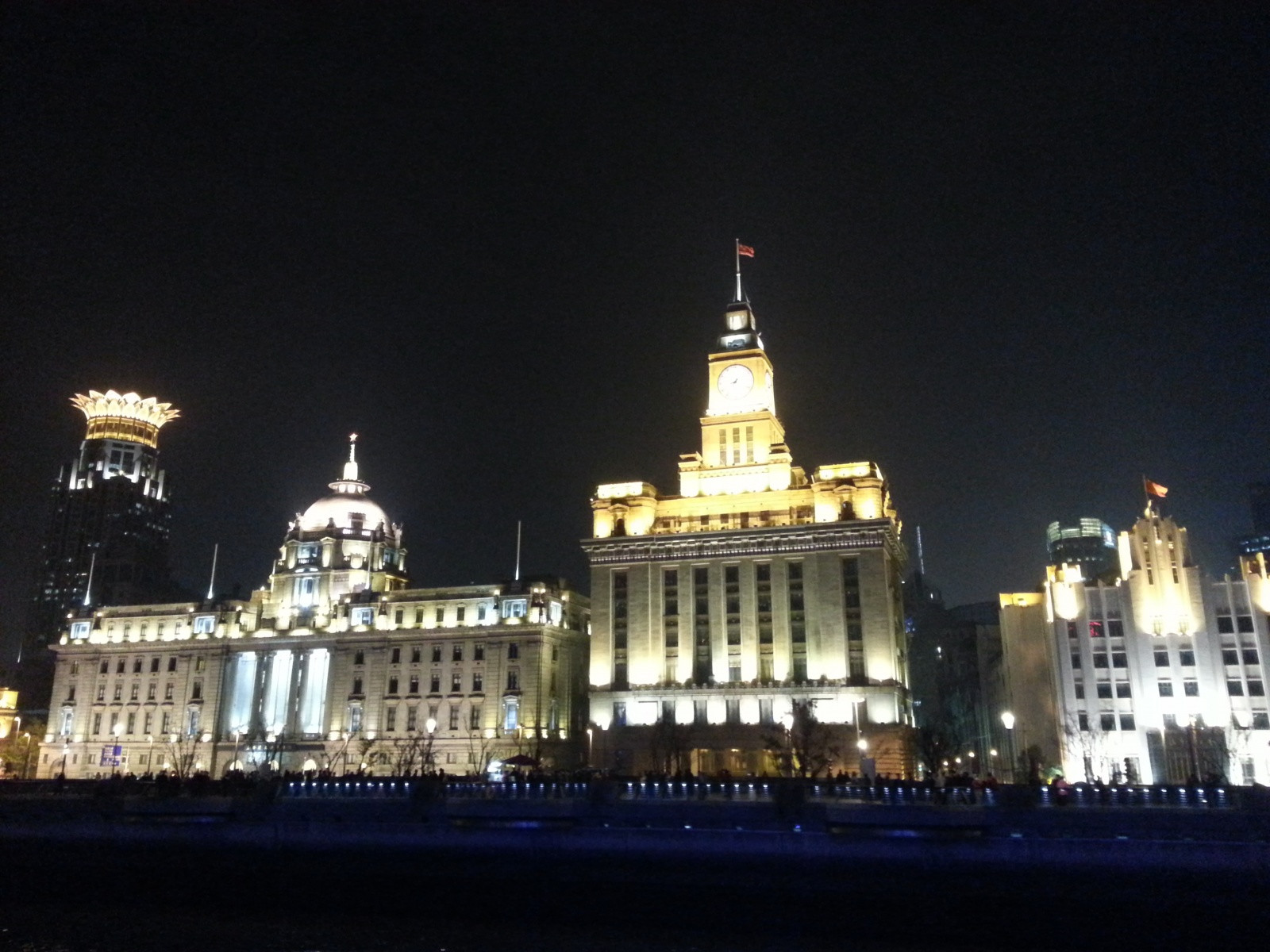 Вечерний Шанхай – фотографии Китая