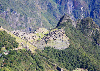 Панорама Мачу-Пикчу – фотографии Перу