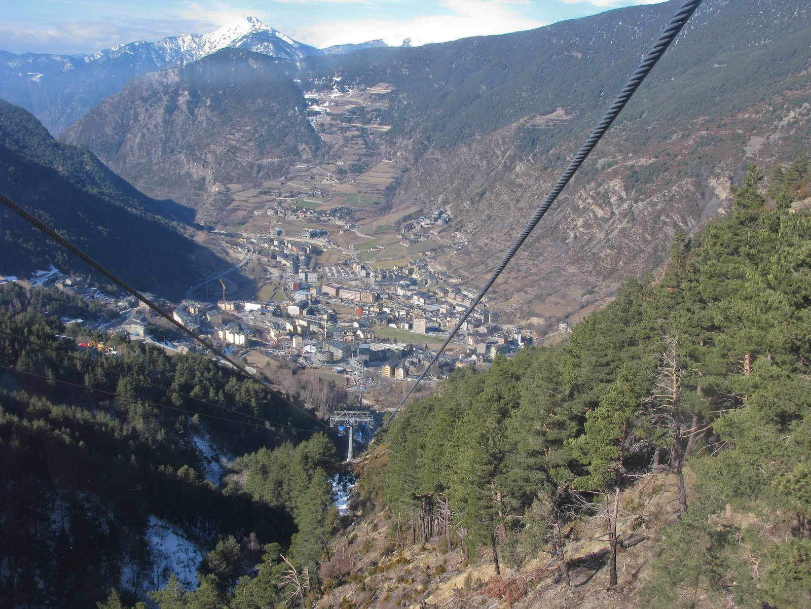 Панорамный вид Андорры – фотографии Андорры