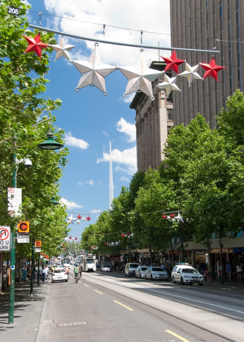 Улица в Мельбурне, Австралия. Фото 6 – фотографии Австралии