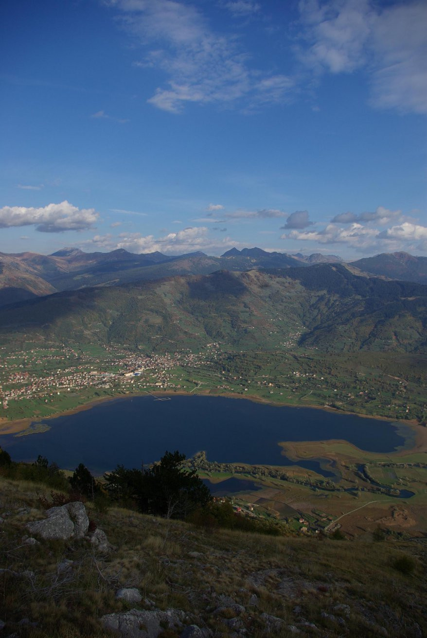 Панорамный вид в Плав, Черногория – фотографии Черногории