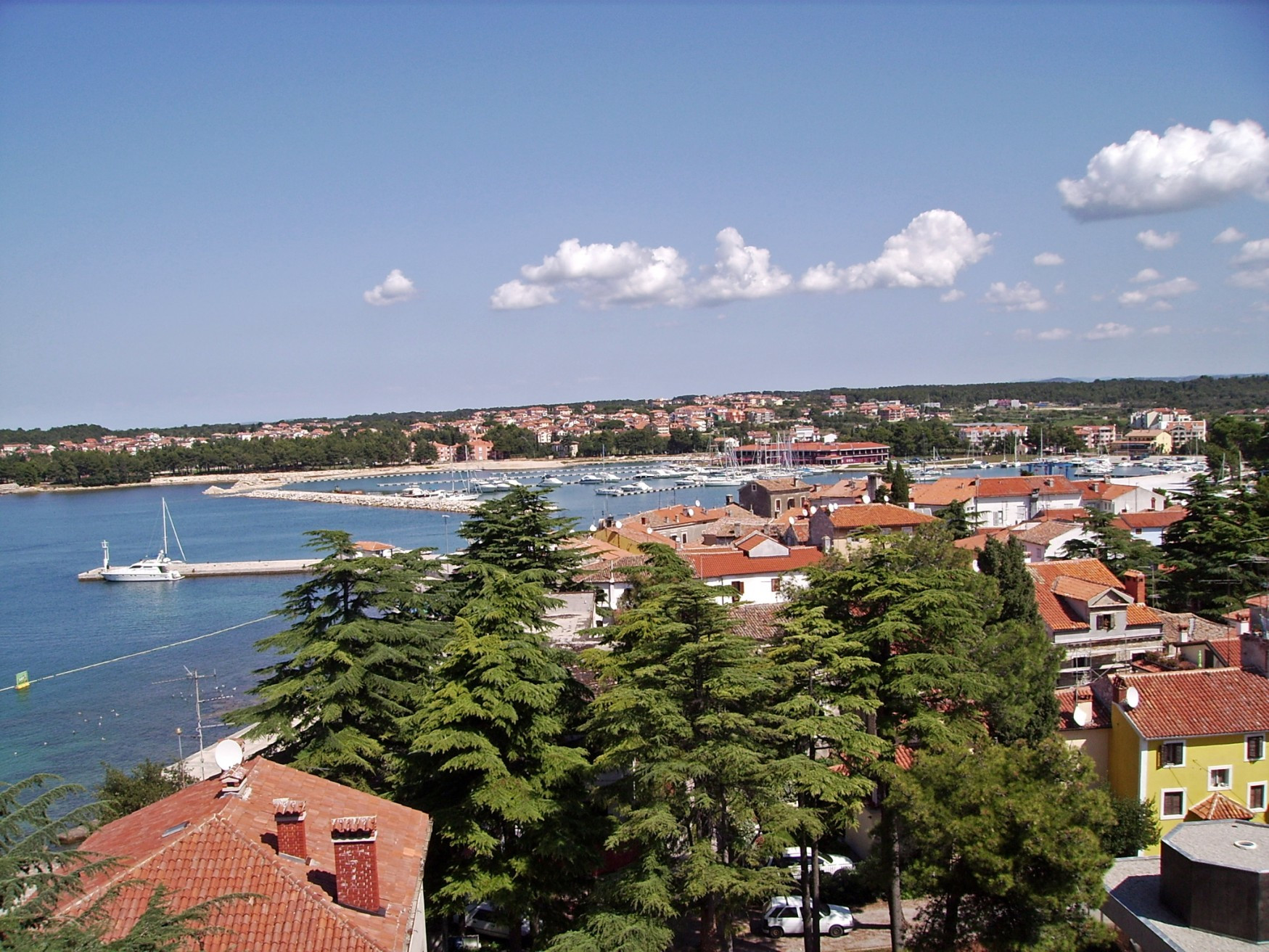 Панорамный вид в Новиграде, Хорватия. Фото 1 – фотографии Хорватии