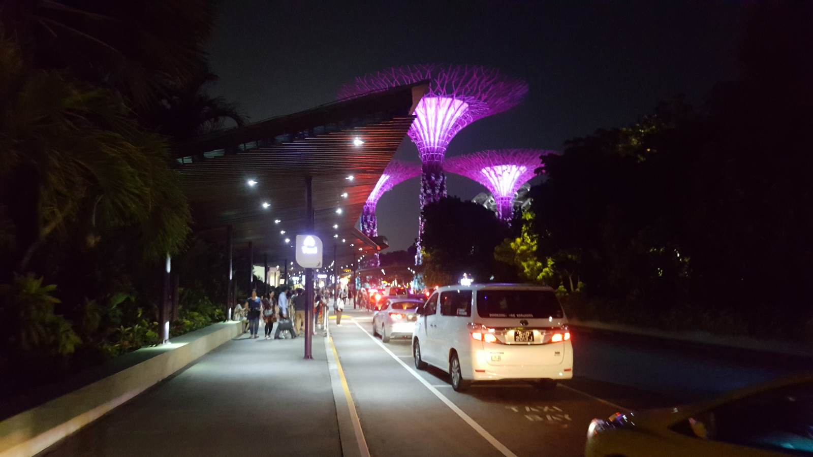 Парк Gardens by the Bay в Сингапуре, вьезд – фотографии Сингапура