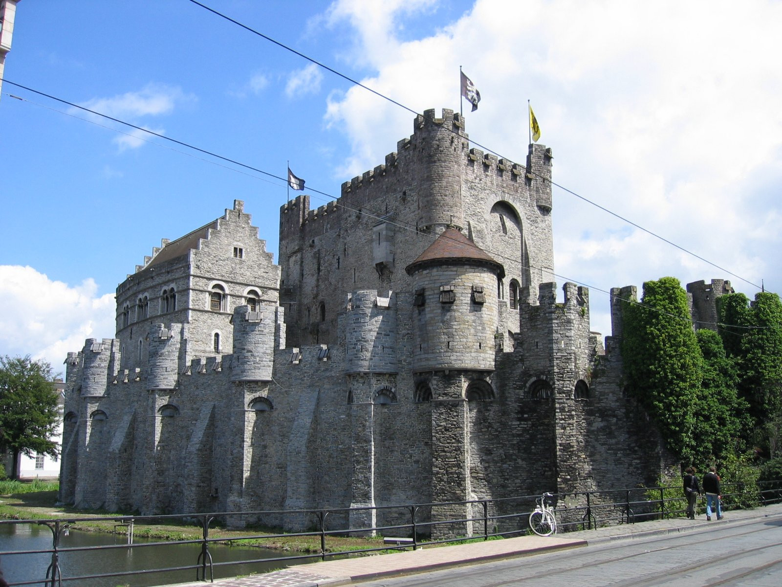 Замок в Гент, Бельгия – фотографии Бельгии